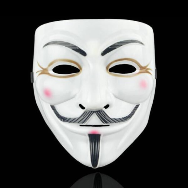 V for Vendetta Halloween Party Wear Masks - Perfet Yellow