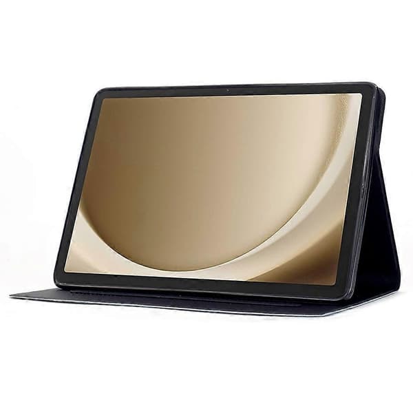 Kompatibel med Samsung Galaxy Tab A9+ Ställfodral Mönstertryck Tablet Läderfodral med Auto Wake/Sleep-Perfet Dog