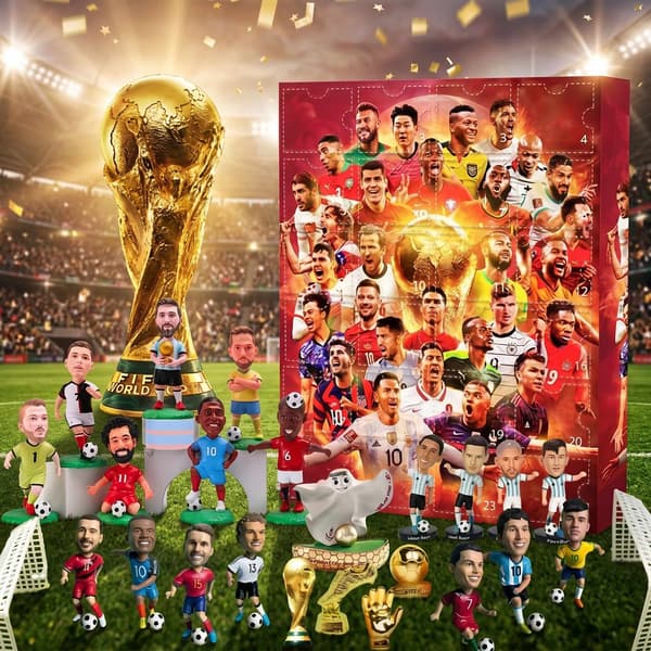 2026 FIFA World Cup-tema julekalender – En julekalender med VM-tema, der tæller ned til jul.