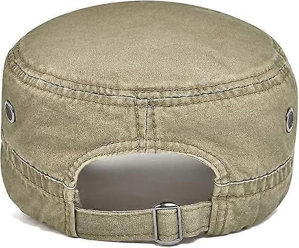 Vasket bomulls militær caps student militær caps unik design - Perfekt