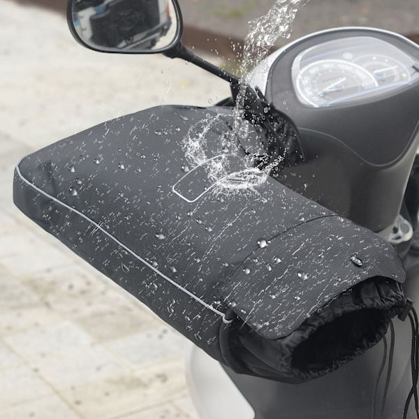 ATV-tilbehør Snøscooter Håndvarmerhansker for menn, Vintervanntette styrehansker for motorsykkel, - Perfet L