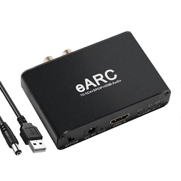 HDMI-kompatibel med EARC ARC Audio Extractor 192Khz Konverter - Perfekt