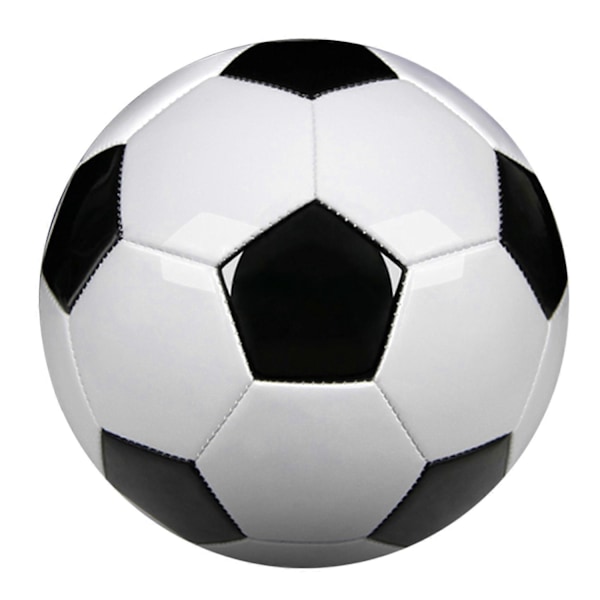 Størrelse 5 Professionelle Træningsfodbolde PU Læder Sort Hvid Fodbold Fodbolde Målhold Atch Træningsbolde - Perfekt