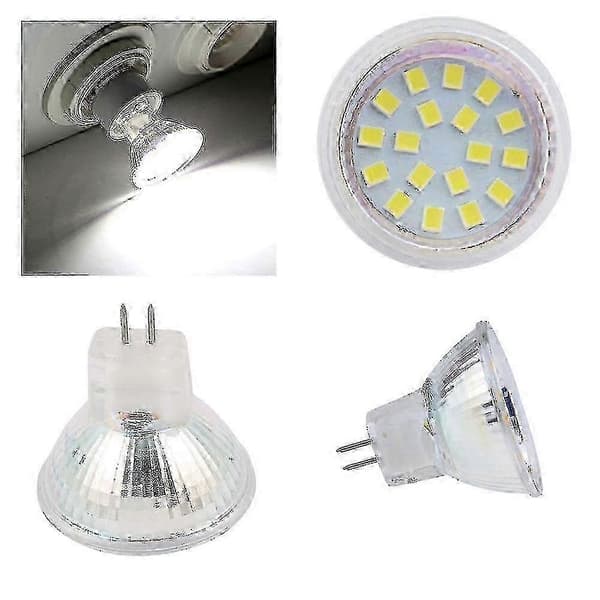 10 st Mr11 Glödlampor 3w/5w Ac/dc12v-24v Led Gu4 Bi-pin Sockel Lampor-Perfekt Warm white 5 w