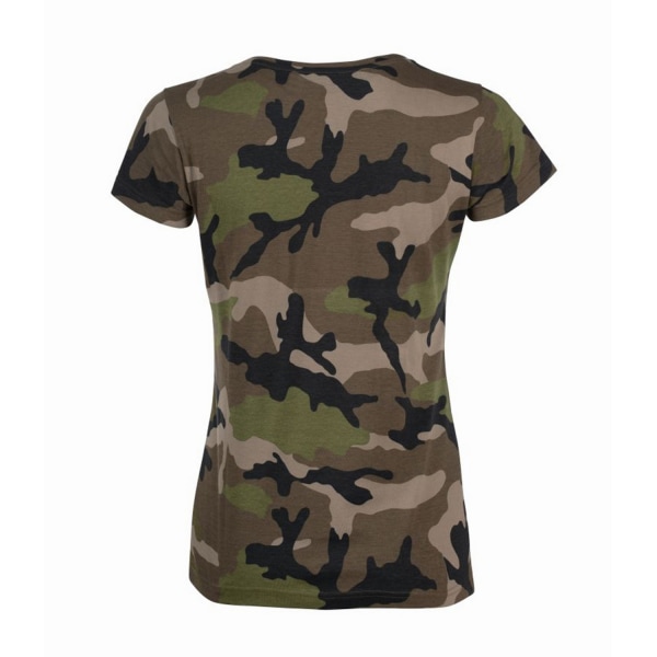 OL Naisten/Naisten Camo lyhythihainen T-paita - Perfet Camouflage S