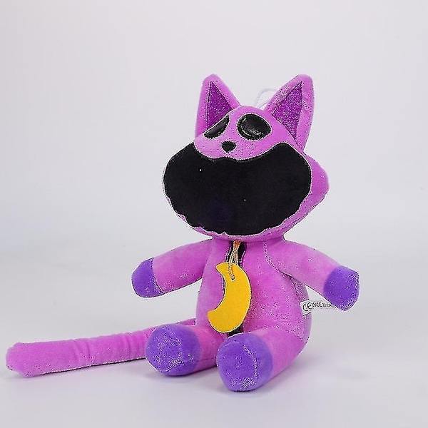 Poppy Playtime Huggy Wuggy Catnap Plush Smilende Critters Leke-Dukke Barn Gaver-Perfekt Cat Nap 25cm