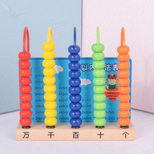 Tretall som teller datamaskinramme Babybursdagsgave - Perfet Colourful