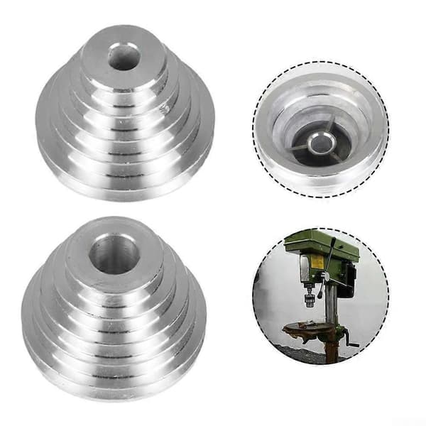 Aluminium Remhjul 5-stegs Design Lämplig för A-typ V-format Remhjul - Perfekt 2pcs set