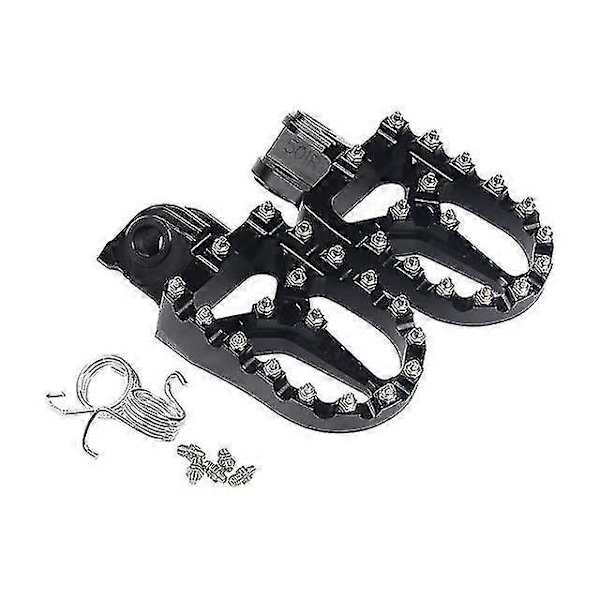 Fodstøtter Fodpinde Fodpedaler Kompatible med Ktm 690 Enduro Smc R 950 Super Moto R 990 1050 1090 1190 1290 Adventure R S T Fodpinde - Perfekt Black