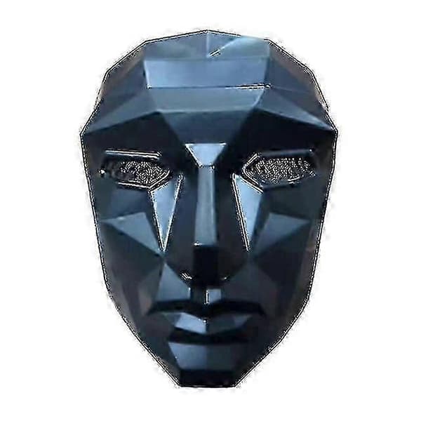 Squid Game Voksen Stil Boss Kostume + Maske + Handsker - Perfekt Mask XXL