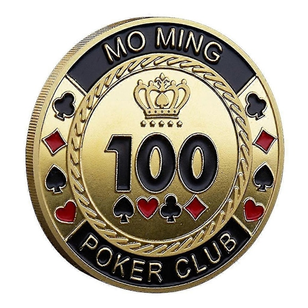 Poker Kortbeskytter Poker Chips Mønter Samling Gave til Far, Ven - Perfekt 3