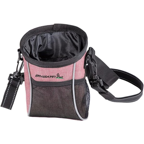 Snackbag for hunder Miljøvennlig materiale Snackbag (rosa) - Perfet pink