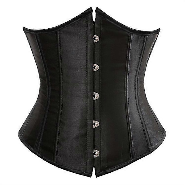 Goottilainen Korsetti Naiset Seksikäs Alavyötärökorsetti Vyötärönkouluttaja Korsetti Muotoilija Pluskoko Corpete Corselet Musta Valkoinen Punainen Sininen S-6xl-Perfet 8062 Black XXL