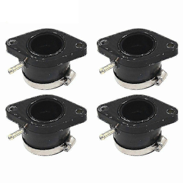 4st Förgasarinsugningsrör Kompatibla med Yamaha Xj650 Xj750 1981-1983-Perfekt
