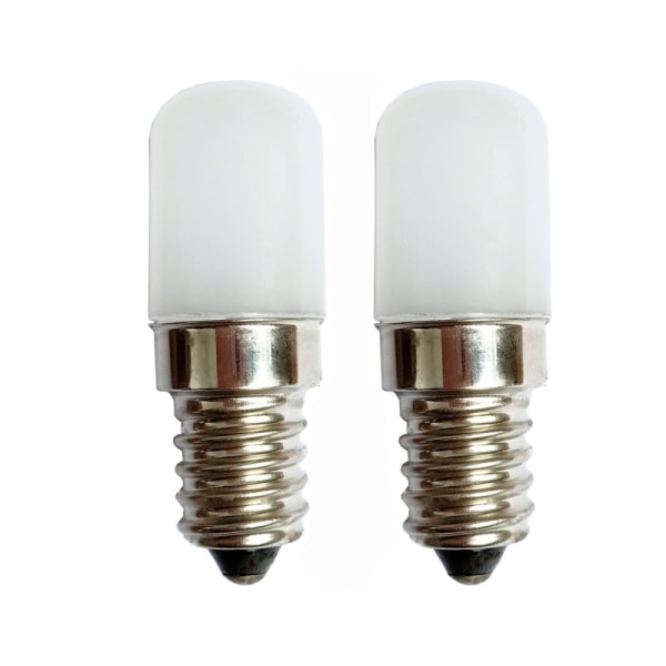 [2stk] E14 Liten 2W LED-skruelampe Cool White Light 6000K - Perfet