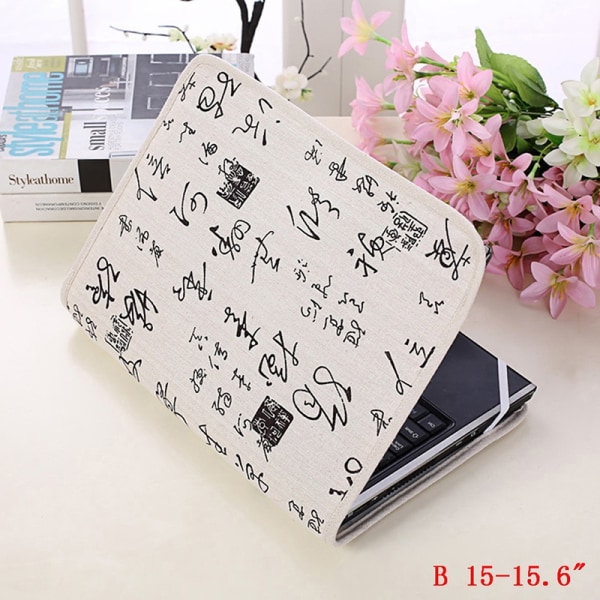 Notebook laptop bagdeksel i etui for 14 /15,6 - Perfet B  15-15.6