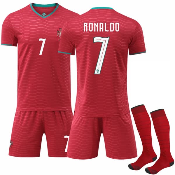 Portugals hemmatröja för VM 2026, nummer 7, Ronaldo. 18