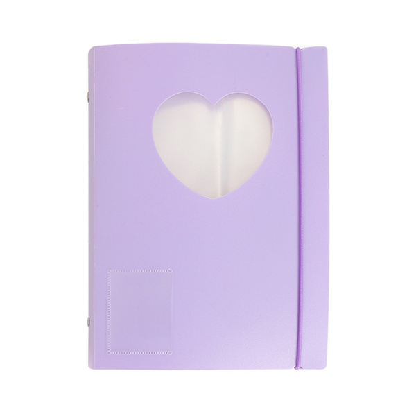 Ins Style Søt Sanrio-kortbok Gjenfyllbar lagringsfotoholder for elsker Kjæreste Kjæreste - Perfet purple