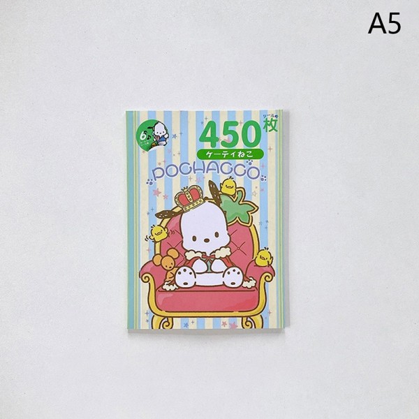 450 stk Cartoon e Stickers Brevpapir Sanrio Stickers Kuromi - Perfet A5