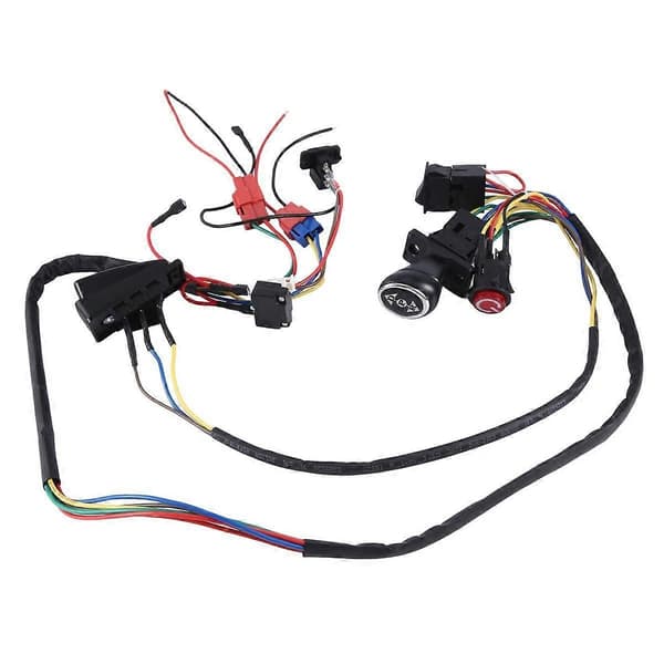 Elektrisk barnbils DIY Modifierade Kablar och Switch Kit, Barn Elektrisk Bil 4WD Åkleksaker Tillbehör-Perfekt