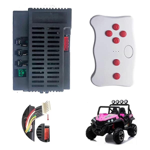 RX74-1 24V 2.4G Bluetooth Fjernkontroll Mottaker Kontroller Boks Sett for Barn Elektrisk Leke Bil-Perfet