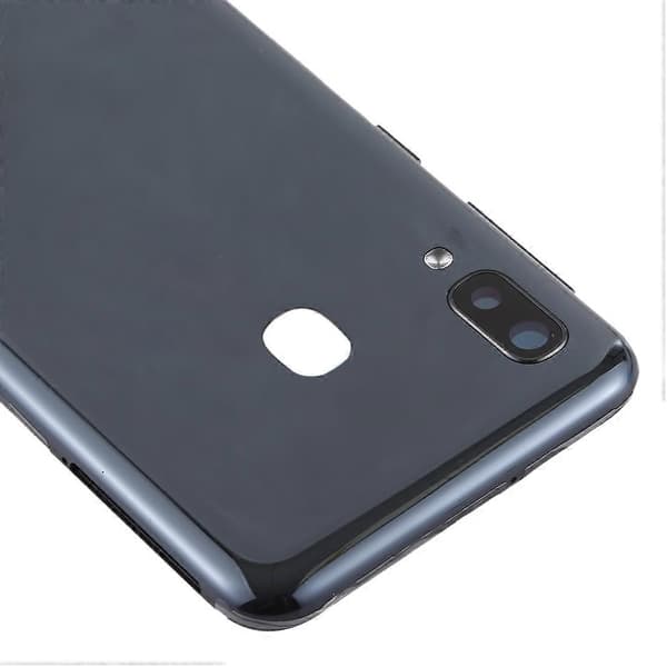 Kompatibel med Galaxy A20e Batterilucka med Sidoknappar - Perfekt