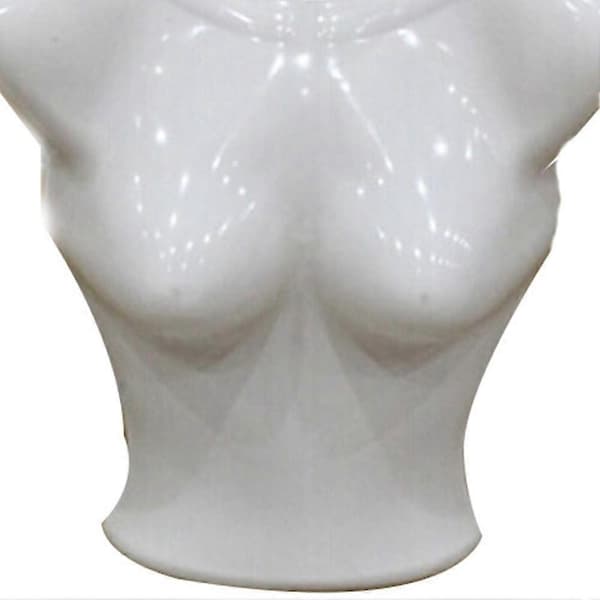 Plast Halv Krop Kvinde Mannequin Torso Undertøj Tøj Form Display Stativ Hurtig-Perfekt
