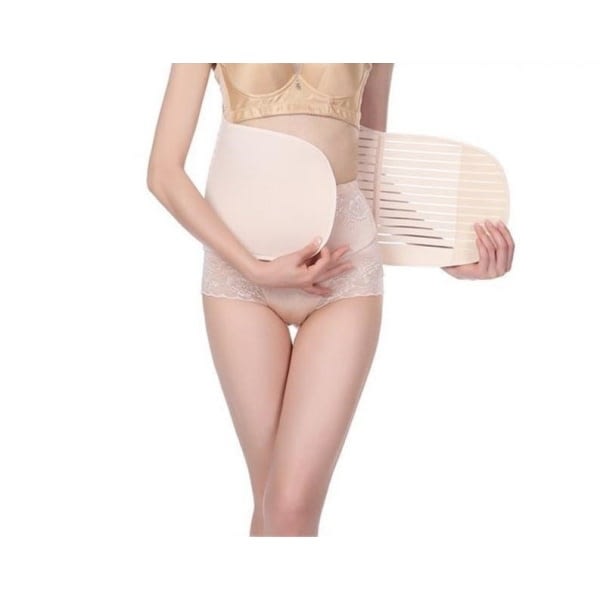 Tehokas vatsavyö synnytyksen ja raskauden jälkeen - Nude beige one size - Perfet