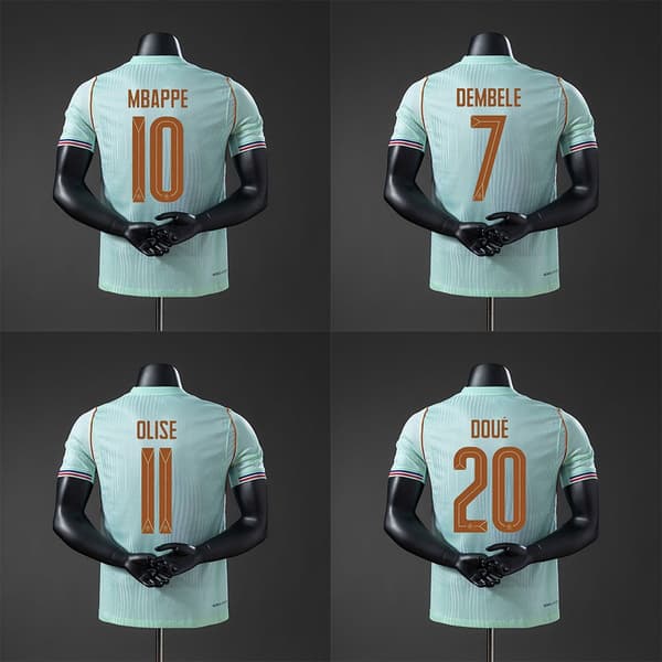 2026 FIFA World Cup Frankrig Udebanetrøje (Spillerversion), Voksenstørrelser S-XXL Due 20 S