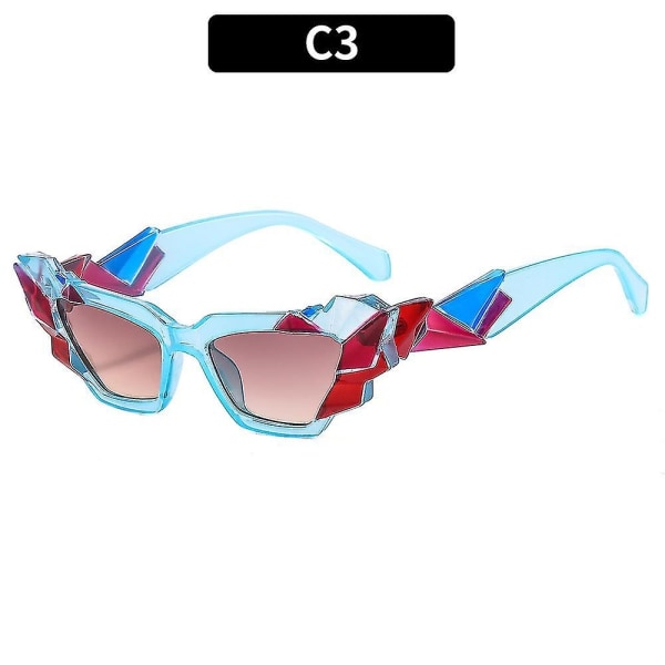 Retro Steam Punk-solbriller Steampunk Double Bridge Aviator-briller for kvinner, menn 2022 - Perfet