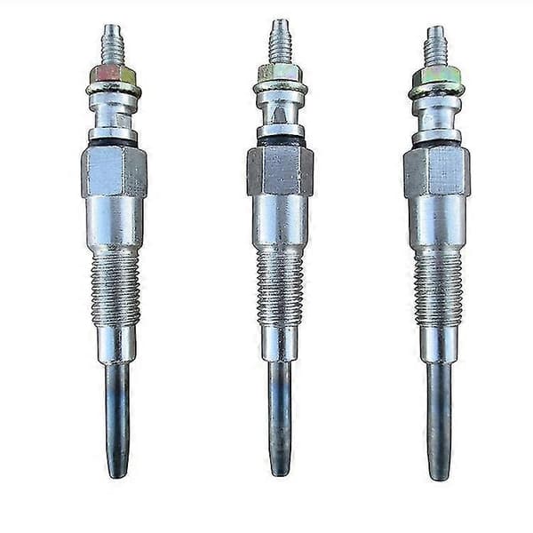 3 stk. 16851-65512 Glødeplugg for Kubota D722 D902 D905 D1005 D1105 16851-65510-Perfekt