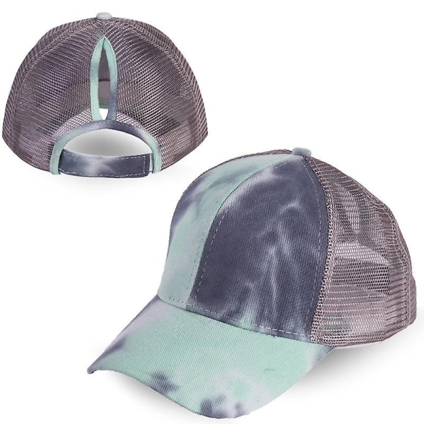 Tie-dye hestehale kasket - Perfet Grey