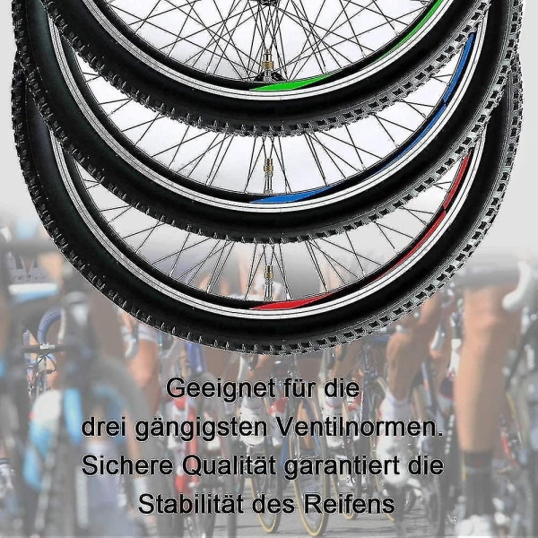 Cykelventiladaptersats för Dv Sv Av cykelventil, Dunlop ventilventiladaptersats med packning för cykelpump, kulpump - Perfet