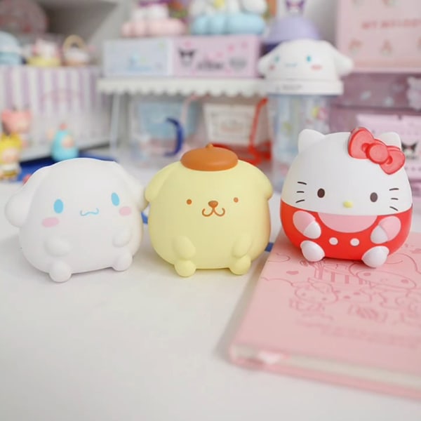 e Melody Decompression Sanrio Kuromi Cinnamoroll Squishy Toy- Perfet A4