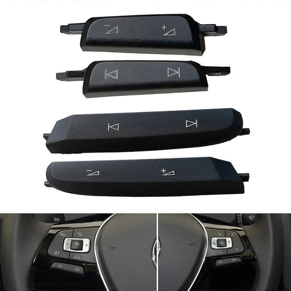 Kompatibel med Multifunksjon Elektronikk Rattbryter Knapp 5G0959442-Perfet GTI Tuning button