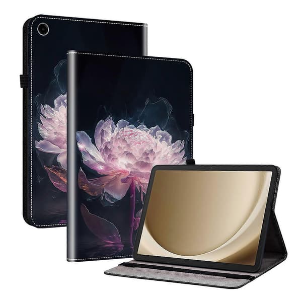 Krystalltekstur Malt Lær Tablet Case-Perfet For Samsung Galaxy Tab A9+