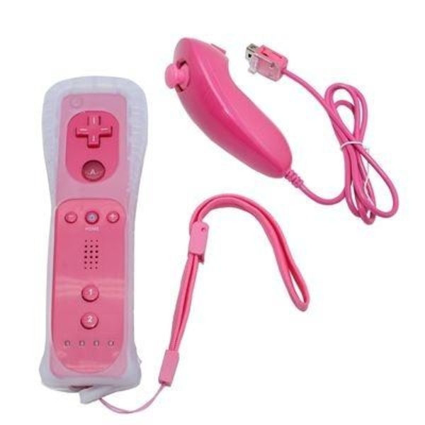 För Nintendo Wii Rose Trådlös Joystick Fjärrkontroll-Perfet