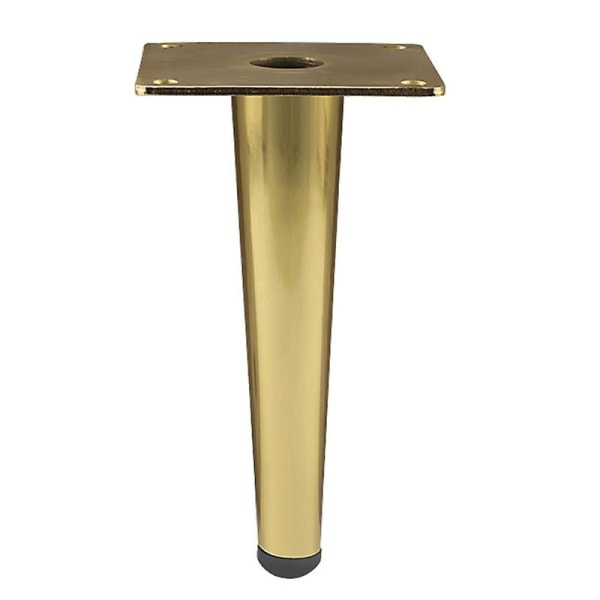 Rettvinklet Liggesofa Ben Møbelskifte Hardware 4stk Gull/svart - Perfet 12cm Gold