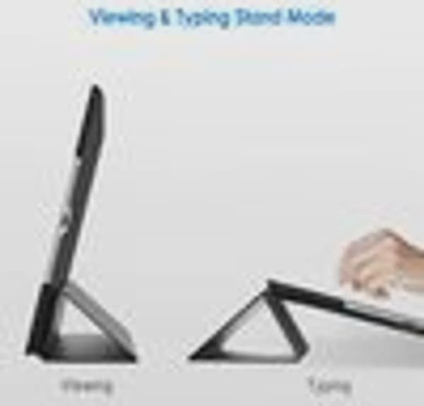 Skyddsfodral för Apple iPad (9,7 tum, 2018/2017 års modeller, 6:e/5:e generationen), svart