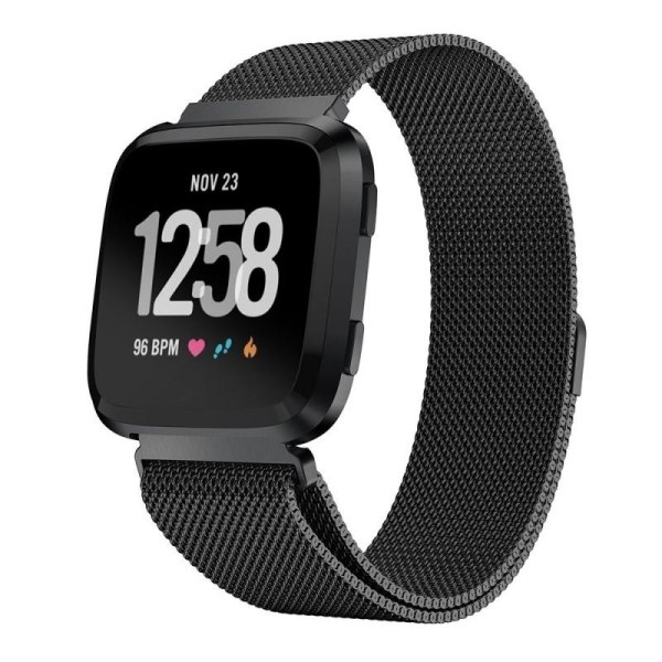 Fitbit Versa 2 rannekoru Milanese Loop - Perfet black