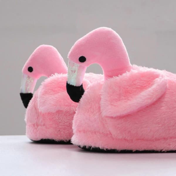 Bløde hjemmesko Flamingo - , Fuld hjemmesko-Perfekt Pink 2 Full Slippers