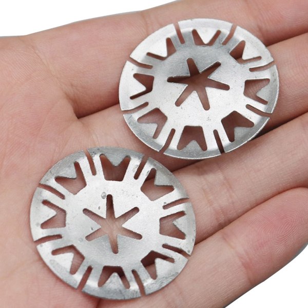 Biltilbehør Udskiftning af metal varmeskjold Clips Skiver Udstødning varmeskjold Clips Undervogns varmeskjold N90796- Perfet null - 50