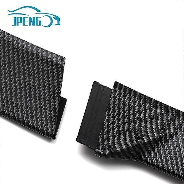Passar Tesla Model 3 Y Tillbehör Spoiler Bakspoiler ABS Kolfiber Blank Svart Utseende Modifierad Motorcykel Nackstöd - Perfekt Carbon look