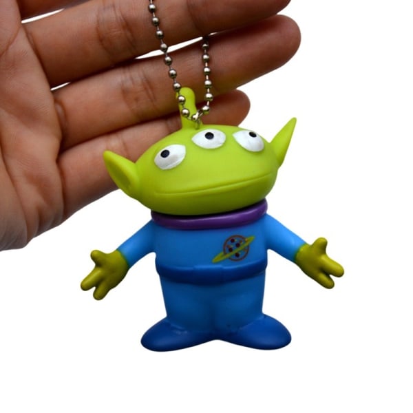 Disney Alien Keychain sarjakuva Toy Story Kolmisilmäinen Aberdeen ja K - Perfet 2