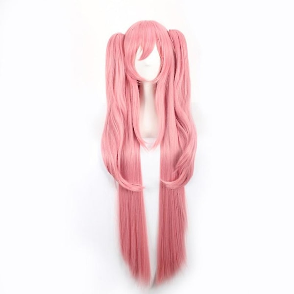 Halloween Paryk Anime Cosplay Krul Tepes Paryk 100cm Langt Glat Hår Hestehale Owari No Seraph Of The End Halloween Syntetisk Paryk + Parykhætte-Perfet