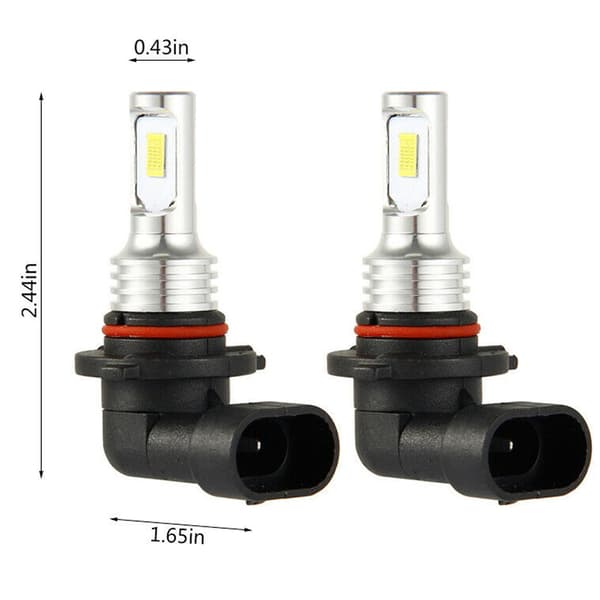 4x 9005 Hb3 Led-strålkastarlampor Kit Helljus 35w 4000lm 6000k Vit Hög Effekt-WELLNGS
