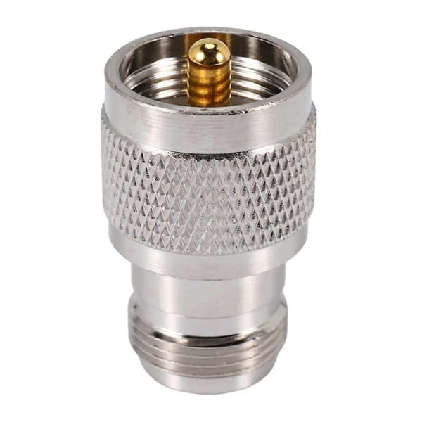 UHF Han PL259 til N Hun M/F Lige Coax RF Adapter - Perfekt
