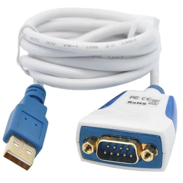 USB - RS232-kaapelisovitin USB - RS232 Serial DB9 -sovitin 1m - Täydellinen