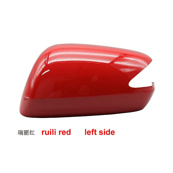 Sidespeildeksel for Honda Fit 2008 2009 2010 2011 2012 2013 - Ytre speilhus med lampe - Perfekt 1pcs ruili red left