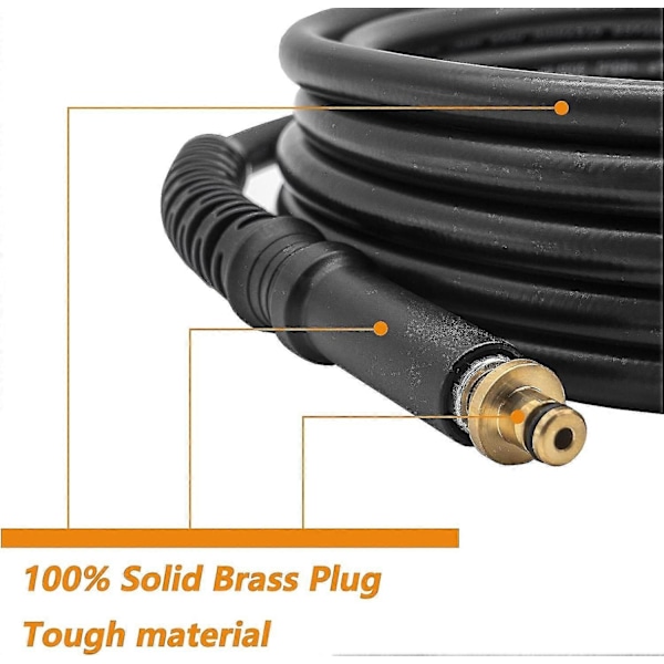 6m højtryksvaskerslange, m22 (14mm) tilslutning, til Karcher K2 (gammel model - Perfet